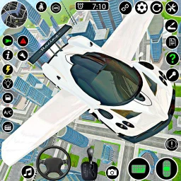 Ícone de Flying Car Game driving